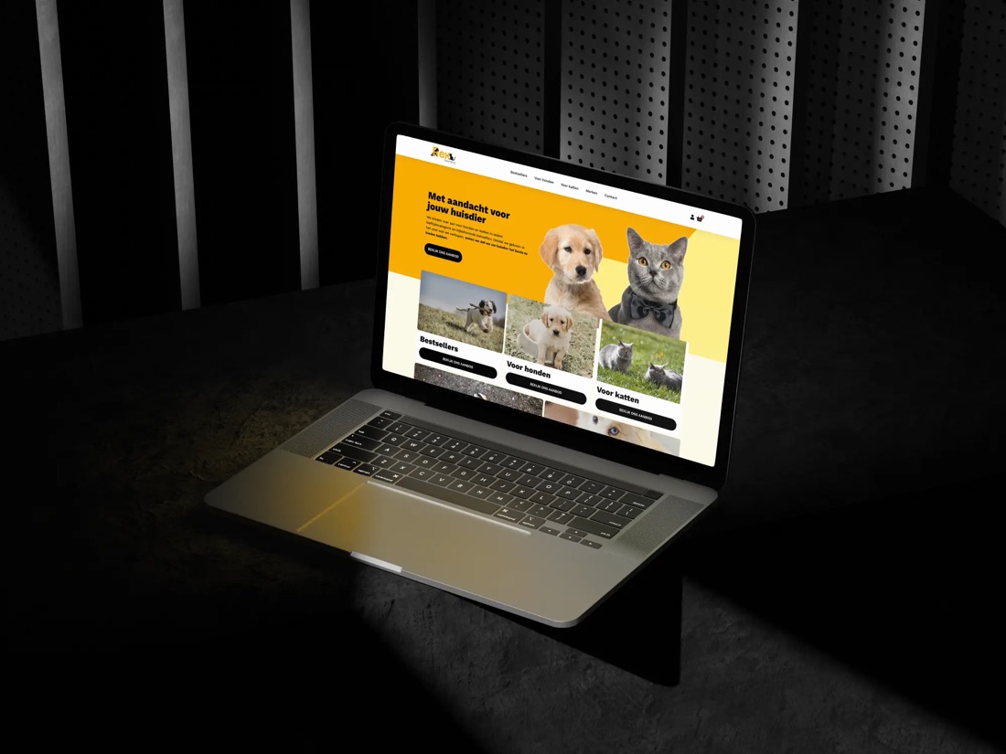 Nieuwe website, meer gemak én meer omzet: Dierenshop Rex