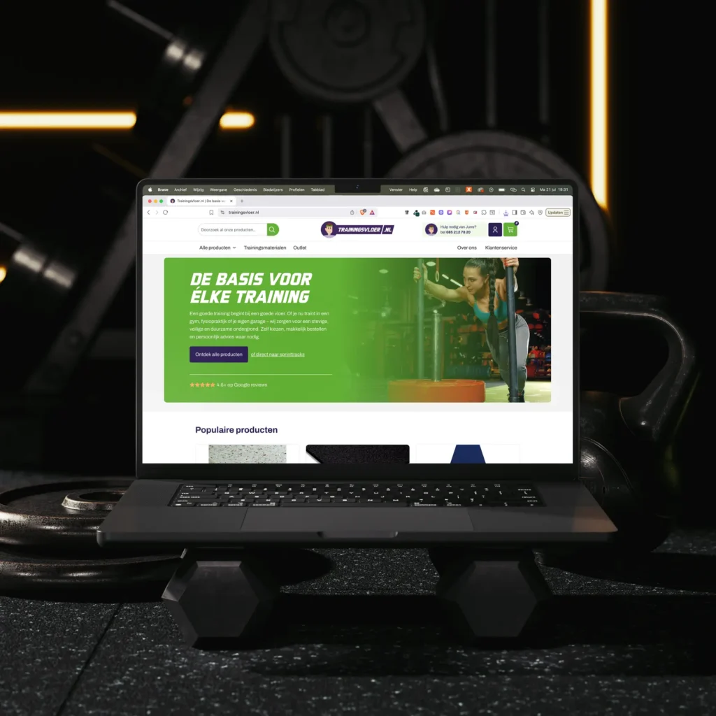 De basis voor élke training: Trainingsvloer.nl