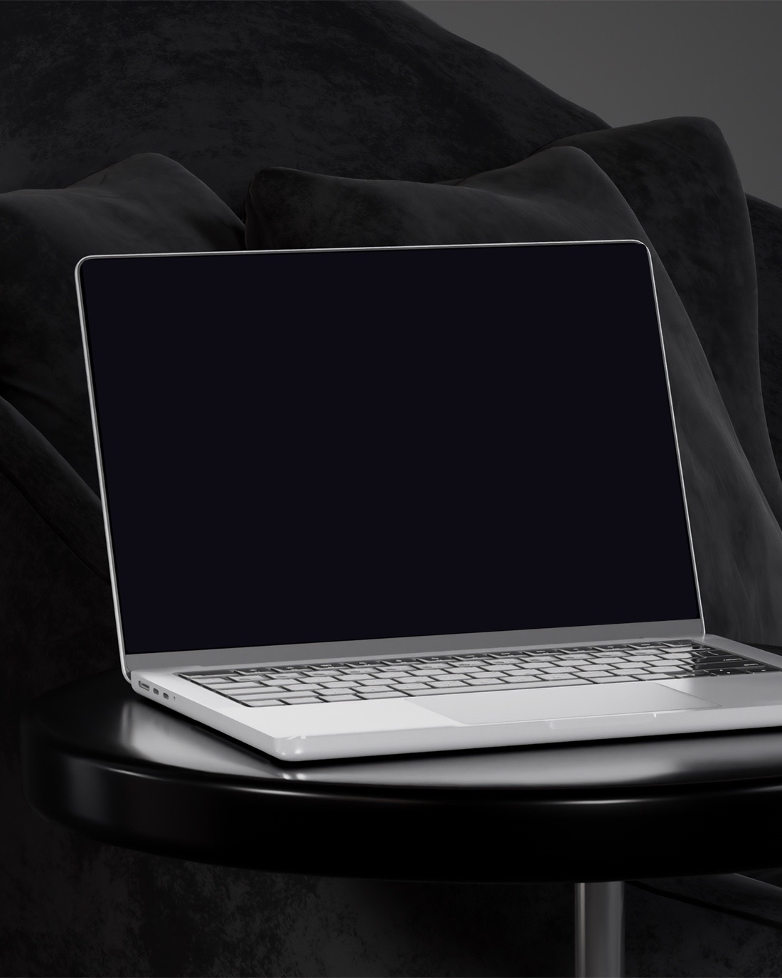 Website van Werkkrukken.nl op een laptop